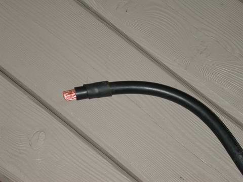 A bad cable connection